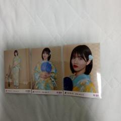 乃木坂46 林瑠奈 生写真 浴衣 3種コンプ 真夏の全国ツアー2025