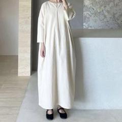 mizuki さん　ワンピース アイボリー　ハンドメイド　作家
