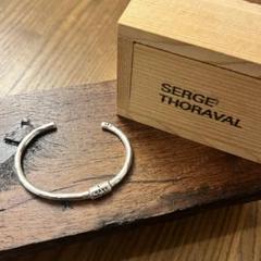 SERGE THORAVAL　私には夢がある　シルバーバングル　ブレスレット SERGE THORAVAL 私には夢がある シルバーバングル ブレスレット