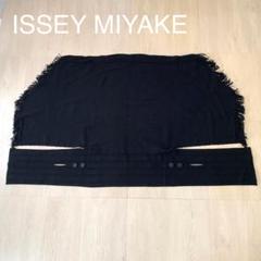 ISSEY MIYAKE ブラック ケープコート ISSEY MIYAKE ブラック ケープコート