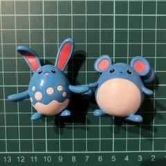 マリルリ　マリル　ルリリ　ポケモン　フィギュア　進化セット マリルリ マリル ルリリ ポケモン フィギュア 進化セット - メルカリ