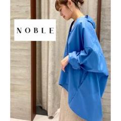 「NOBLE」 長袖ブラウス FREE ネイビー レディース NOBLE 「NOBLE」 長袖ブラウス FREE ネイビー レディース
