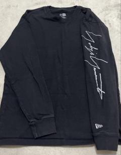 ヨウジヤマモト yamamoto×NEW ERA 長袖カットソー ロンT ロゴ Yohji Yamamoto ヨウジヤマモト NEW ERA ニューエラ ロンT