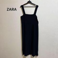 新品☆ZARA ザラ プリーツワンピース グリーン S 新品☆ZARA ザラ プリーツワンピース グリーン S