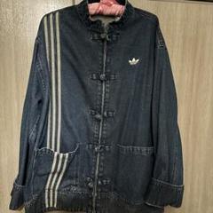 adidas 中国限定 巳年 デニムジャケット S adidas XS 中国限定 デニム 蛇年 チャイナトラックジャケット