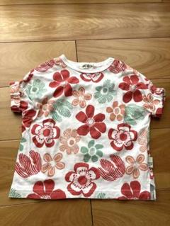 MAKE YOUR DAY フラワープリント Tシャツ 90