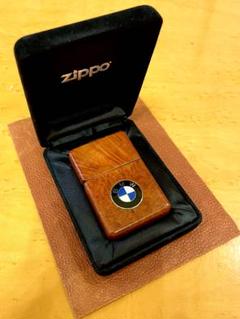 種類オイルライター価格変更 ジッポー ブライヤーウッド使用 BMWメタル貼り 1998年製 美品