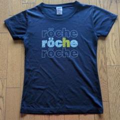 röche ローチェ М ロゴプリント Tシャツ ネイビー