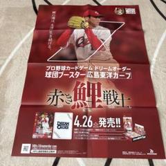 広島カープ2016年優勝グッズ2点+永川投手ポスター+ブラウン監督