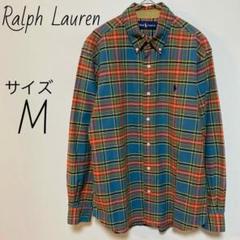 ラルフローレン　Ralph Lauren サイズM BD 長袖コットンシャツ