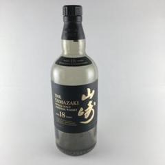 空瓶】山崎18年 国内正規品 未洗浄品 ホロGシール付き