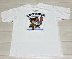 Disney ズートピア 刺繍 Tシャツ 4Ｌ 【訳あり】