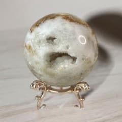 スファレライトアメジスト共生スフィア丸玉素敵な逸品