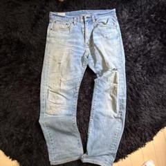 Levi's 505 デニム ダメージ