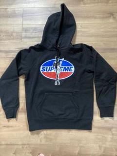 人気》supreme 20aw パーカー ステッチロゴ ビックロゴ☆L 紫 - メルカリ