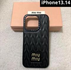 【ma】MIU MIU iPhone14 ケース 黒 Miu Miu IPhone Black Case | eBay