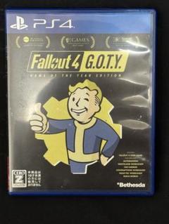PS4 FALLOUT4:ゲームオブザイヤー