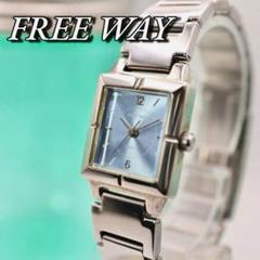 CITIZEN FREE WAY ブルー スクエア レディース腕時計 1020