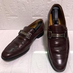 【値下げ中】✨美品✨BALLYバリー　ローファーメンズ　レザー　26.5㎝ Bally - BALLY バリー レザー ローファー 表記サイズ 7 1/2 (約