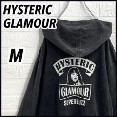 HYSTERIC GLAMOUR ゴールド ラメ パーカー ロゴ ヒスガール 人気モデル】ヒステリックグラマー ヒスガール両面ロゴ ジップ
