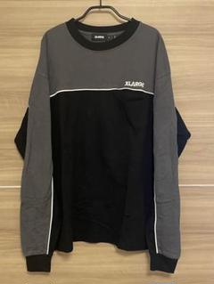 本日限定値下げ‼️XLARGE 長袖カットソー グレー/ブラック