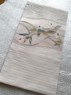 正絹 絽 夏用 名古屋帯