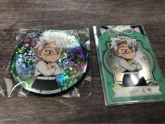 鬼滅の刃　漆ノ章　ホログラム缶バッジ　ナムコ　不死川実弥　①