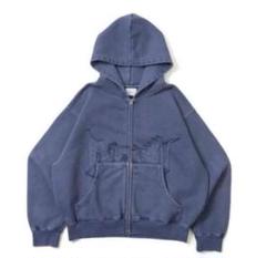 bless ü ジップパーカー　black Lサイズ BLESS U / ブレスユー 黒 ジップパーカー