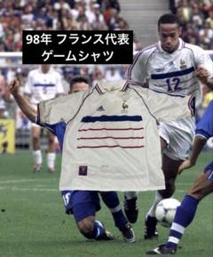 adidas フランス代表 90s ゲームシャツ ワールドカップ 万国旗タグ