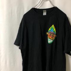 N-3997 GILDAN アメリカ古着 レーシングプリント Tシャツ XL