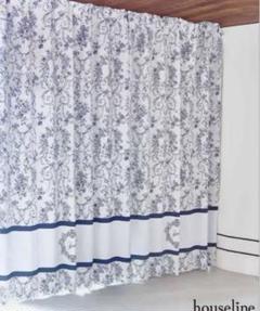 Rady リゾートフラワーカーテン 2枚組 100cm×178cm タッセル×2
