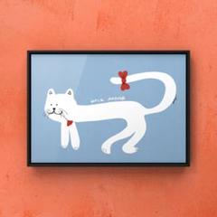 2025年最新】版画 猫の人気アイテム - メルカリ