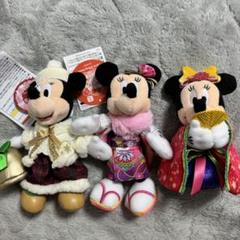 ミニー　ぬいぐるみバッジセット　6体 ミニー ぬいぐるみバッジセット 6体