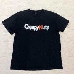 古着 Creepy Nuts ロゴプリント Tシャツ ブラック バンドT