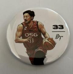 三遠ネオフェニックス　缶バッジ　柏木真介