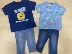 美品　電車柄Tシャツセット　100