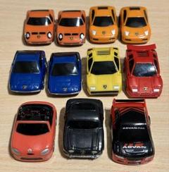 【中古品】WONDAプルバックカー　少し難有り　被り有り　11台セットのサムネイル