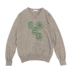 stussy ステューシー ロゴニット　セーター　長袖　薄手