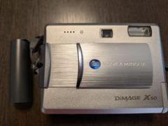 【CCD】コニカミノルタ　DIMAGE X50　予備電池付　おまけ純正ケース付 2025年最新】dimage x50の人気アイテム - メルカリ
