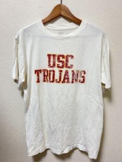 USC TROJANS ホワイト Tシャツ　サイズM