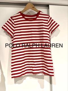 POLO RALPH LAUREN 赤白ストライプ Tシャツ ポロラルフローレンのサムネイル