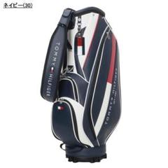 ほぼ未使用　トミーヒルフィガー　キャスター付き　キャディバッグ　ユニセックス TOMMY HILFIGER トミー ヒルフィガー ゴルフ GOLF キャスター