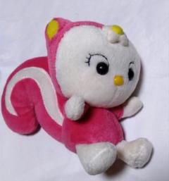 激レア　こりすのピンクル　ピンクルちゃん　伝説　激レア　オーロラ　ぬいぐるみ m16903240864_1.jpg?1712672191