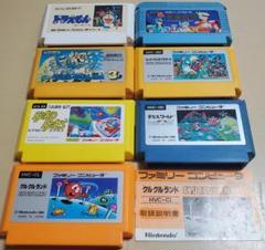 ファミリーコンピュータ ソフト 7点セット ファミコンのサムネイル