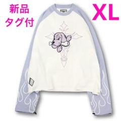 ドン・キホーテ限定 ガルフィー GALFY 大萌え袖ロンTee パープル