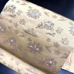 3-219 名古屋帯 九寸 美品 正絹 着物 名古屋仕立て