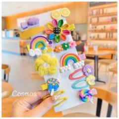 ヘアピン　イエローカラー　ワンポイントアイテム プチプラ