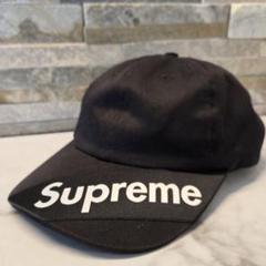 未使用　Supreme シュプリーム　バイザーラベル 6-Panel キャップ