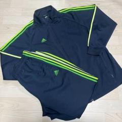 adidas アディダス ジャージ 上下セットアップ ネイビー 2XO