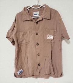 Buddy LEE☆半袖ブラウンシャツ　100サイズ　キッズ　男の子
